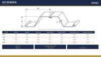 OPS&I EZ Series steel sheet piling specifications