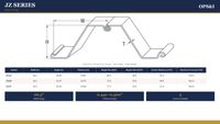 OPS&I JZ Series steel sheet piling specifications