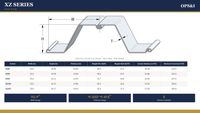 OPS&I XZ Series steel sheet piling specifications